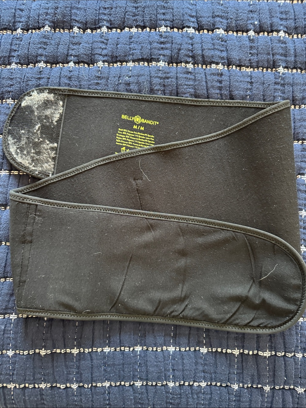 Belly Bandit® Medium Upsie Belly Support Wrap in Black